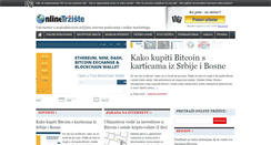 Desktop Screenshot of onlinetrziste.com